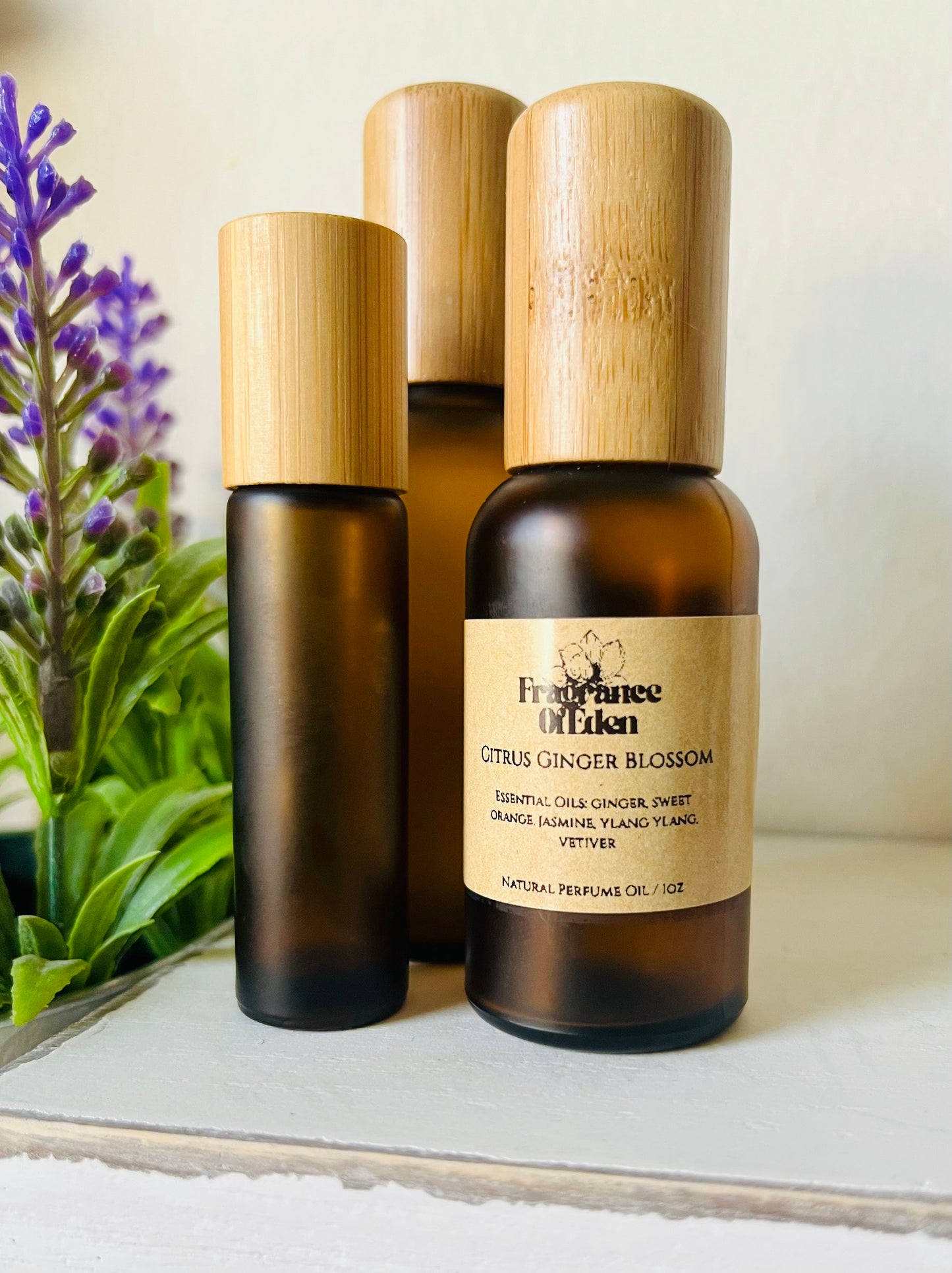 Citrus Ginger Blossom | Natural Perfume Oil Sample
