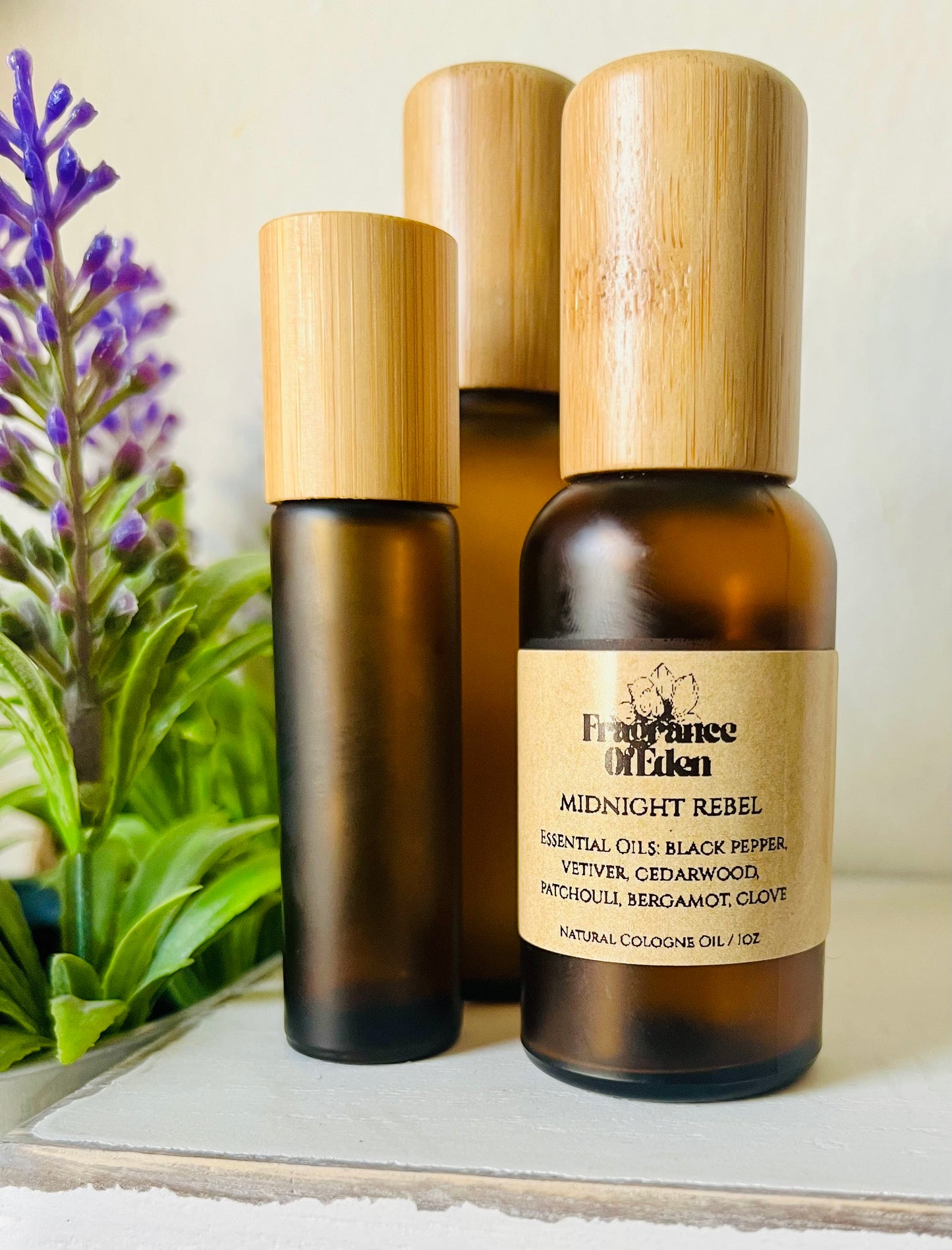 Midnight Rebel | Natural Perfume Oil Sample