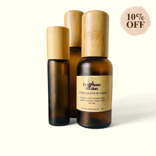 Citrus Ginger Blossom | Natural Perfume Oil Fragrance Of Eden