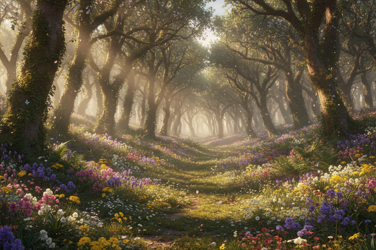 Floral forest