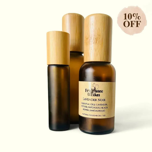 Lavender Noir | Natural Perfume Oil Fragrance Of Eden